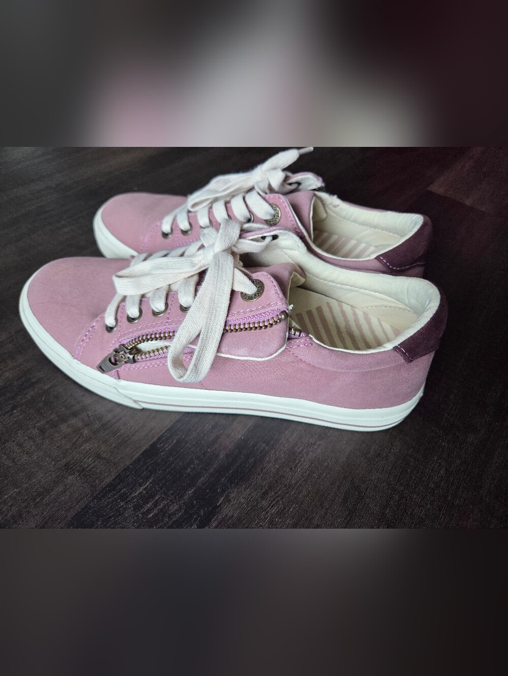 Taos Z Soul Shoes (Size 7) - Dusty Rose/Wine - Picture 5 of 7